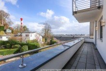 19 Dachterrasse Schlafzimmer Moderne Maisonettewohnung mit Elbblick