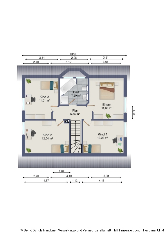 Grundriss Dachgeschoss_jpg Einfamilienhaus Hamburg