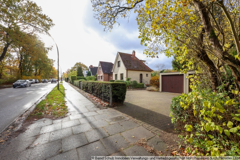 6 Stra�enansicht Wohngrundst�ck Hamburg