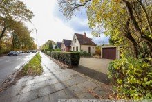 6 Stra�enansicht Baugrundst�ck f�r Doppelhaus oder Einfamilienhaus