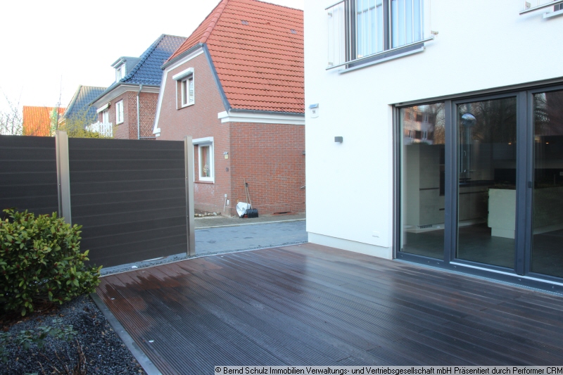 27 Terrasse Doppelhaush�lfte Hamburg