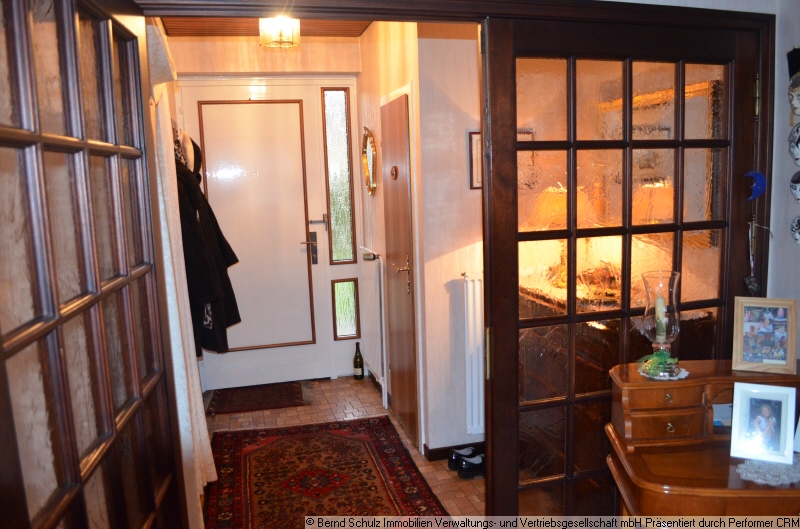 Eingangsbereich Bungalow Hamburg