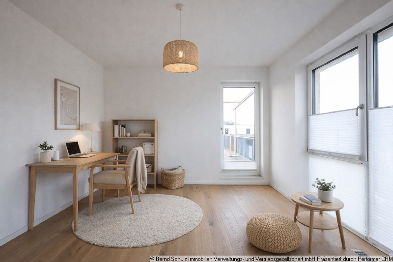 8 Zimmer_visualisiert Penthousewohnung Hamburg