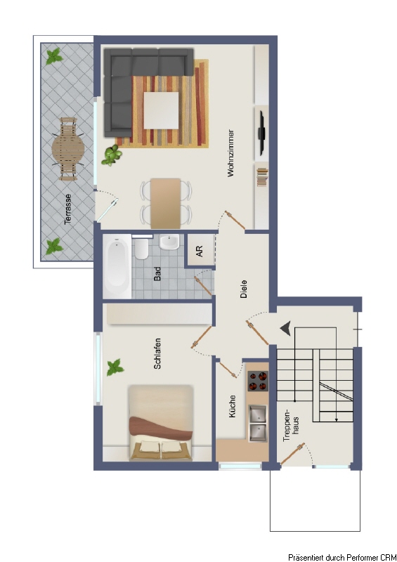Grundriss Etagenwohnung Hamburg