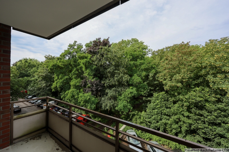 10 Balkonaussicht Etagenwohnung Hamburg