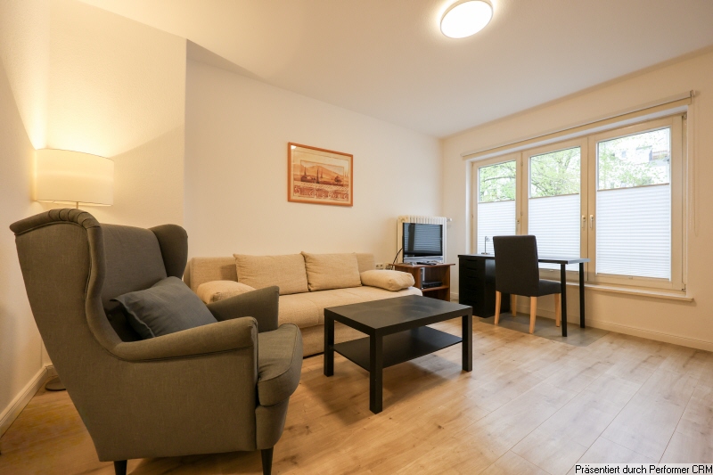 02 Wohn- und Schlafbereich Etagenwohnung Hamburg