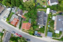 3 Luftbild Vogelperspektive Baugrundst�ck f�r Doppel- oder Einfamilienhaus in Schenefeld-Dorf