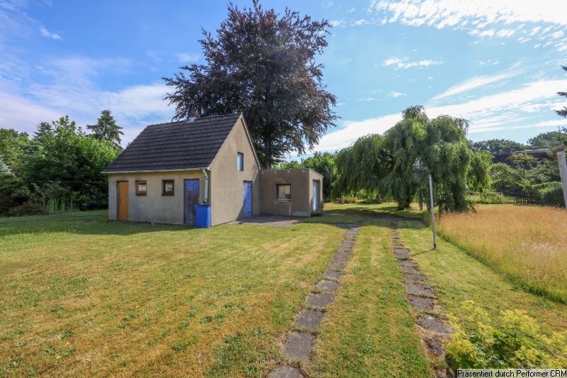 17 Garten mit Schuppen Doppelhaush�lfte Hamburg