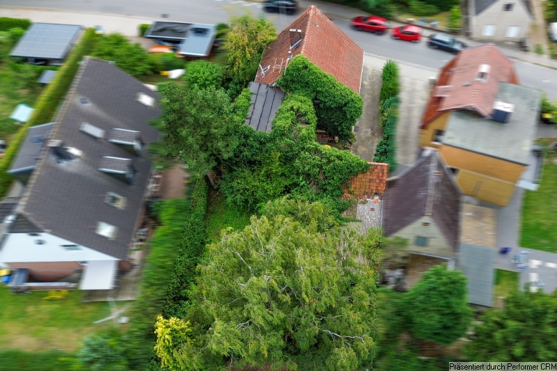 4 Luftbild Gartenseite Wohngrundst�ck Schenefeld