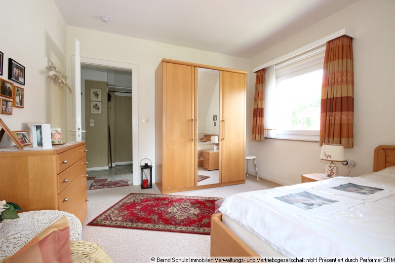 Schlafzimmer DG Einfamilienhaus Hamburg