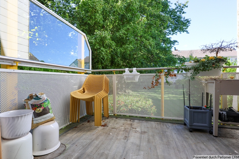 17 Balkon Erdgeschosswohnung Wedel
