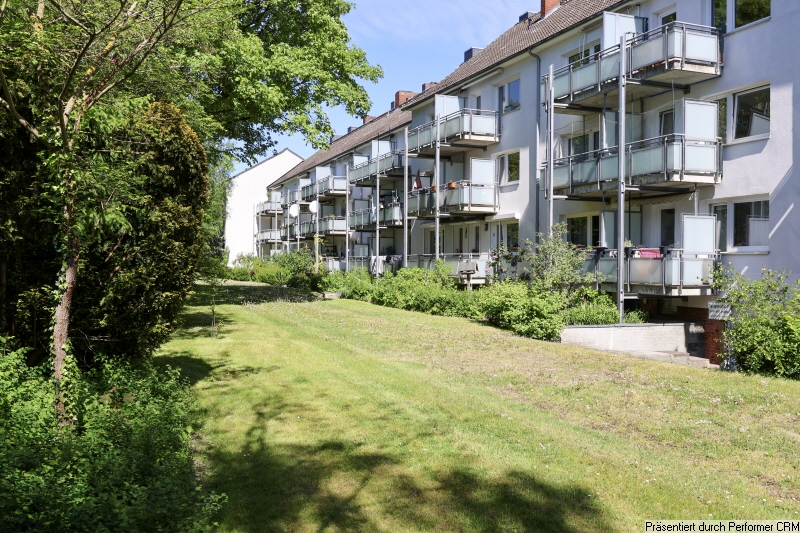 04 Objektansicht R�ckseite Etagenwohnung Hamburg