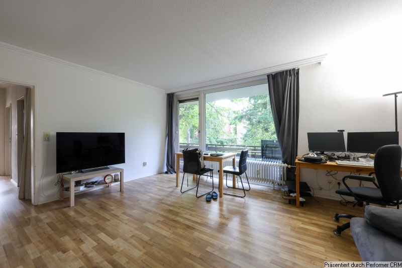 3 Wohnzimmer Etagenwohnung Hamburg
