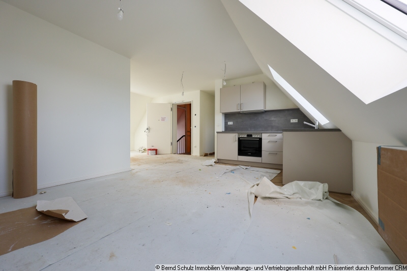 04 Wohnk�che 1 Dachgeschosswohnung Hamburg