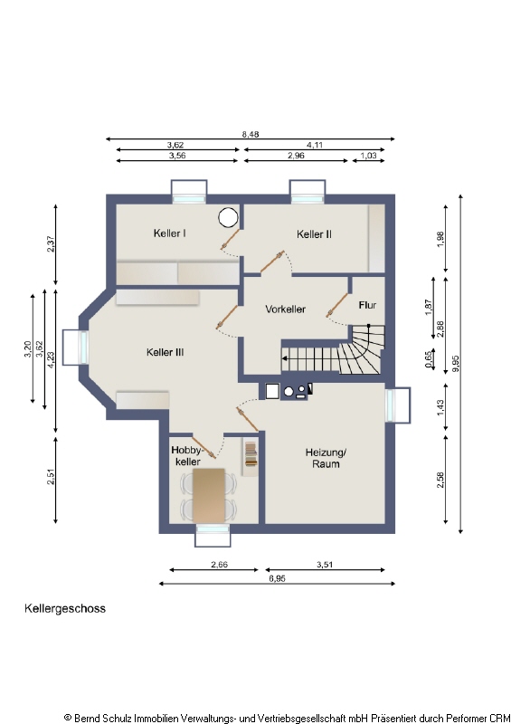 26 Grundriss_Kellergeschoss Einfamilienhaus Heist