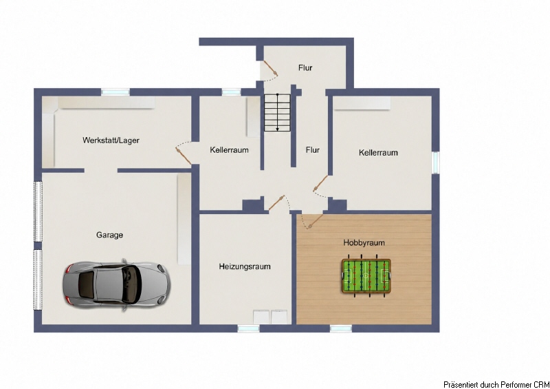 Grundriss KG Erdgeschosswohnung Hamburg