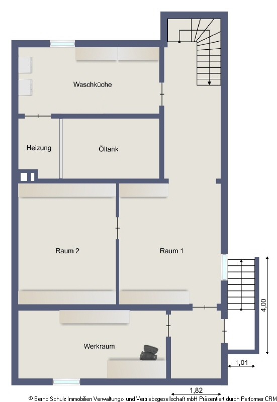 Grundriss KG Reiheneckhaus Hamburg