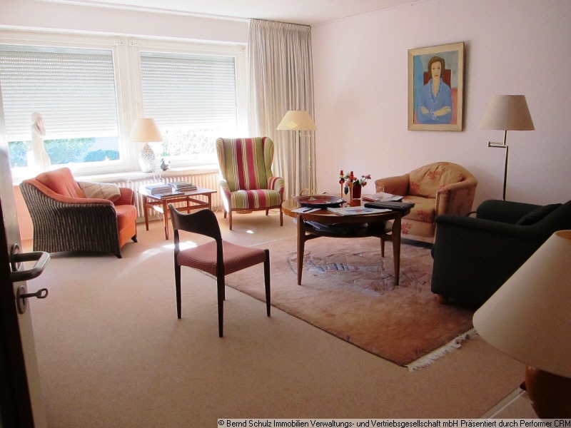 Wohnzimmer Erdgeschosswohnung Hamburg