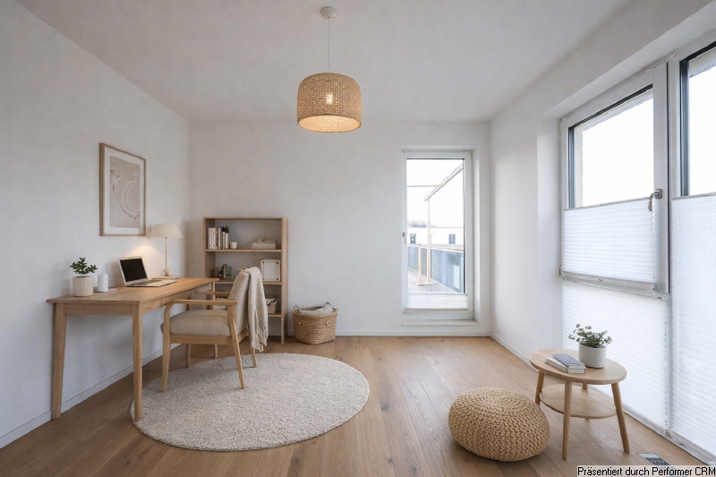 8 Zimmer_visualisiert Penthousewohnung Hamburg