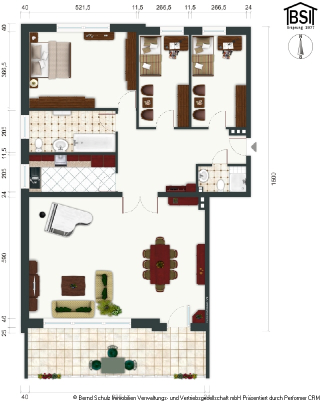 Grundriss Wohnung Hamburg