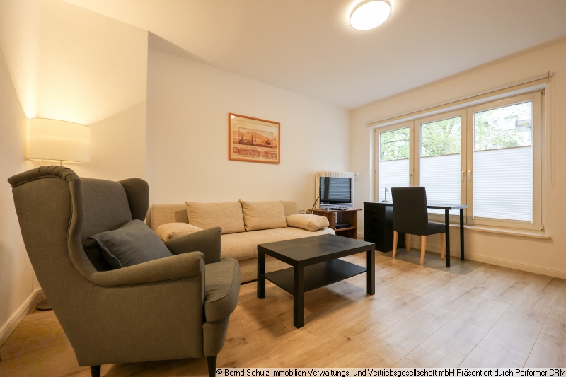 02 Wohn- und Schlafbereich Etagenwohnung Hamburg