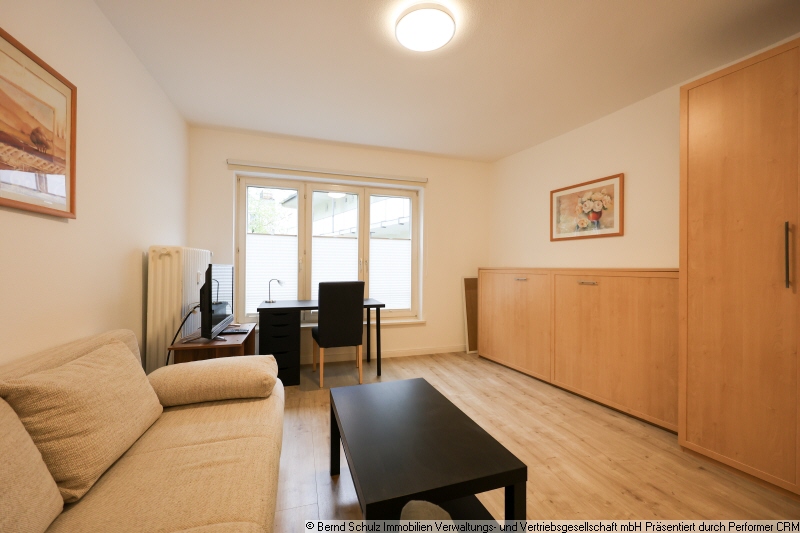 03 Wohn- und Schlafbereich Etagenwohnung Hamburg