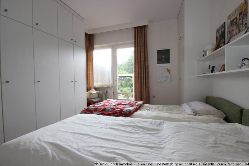 Schlafzimmer EG Einfamilienhaus Hamburg