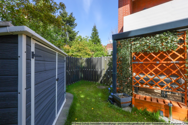 8 Ger�teschuppen Erdgeschosswohnung Appen