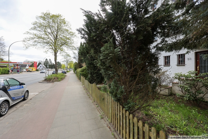 11 Stra�enumgebung Souterrainwohnung Hamburg