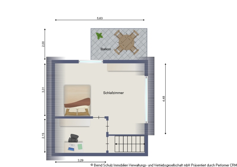 Grundriss OG Doppelhaush�lfte Hamburg