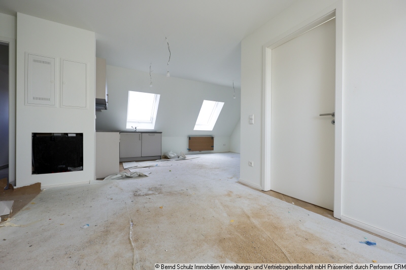 05 Wohnk�che 1 Dachgeschosswohnung Hamburg