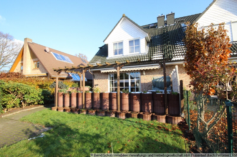 Terrasse Doppelhaush�lfte Schenefeld