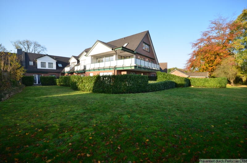 02 Objektansicht R�ckseite Erdgeschosswohnung Pinneberg