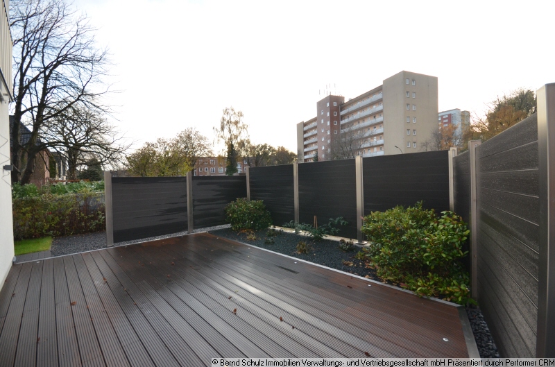 2 Terrasse Doppelhaush�lfte Hamburg
