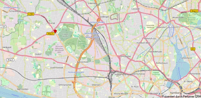 Makrolage Etagenwohnung Hamburg