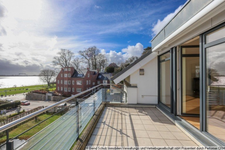 1 Elbblick Hamburg Maisonettewohnung Moderne Maisonettewohnung mit Elbblick