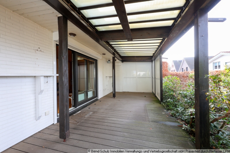 8 �berdachte Terrasse Einfamilienhaus Hamburg