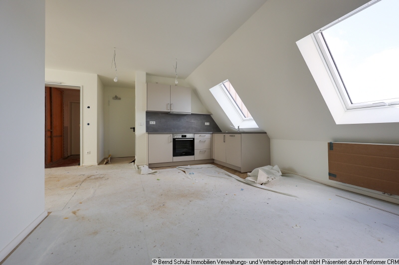 03 Wohnk�che Dachgeschosswohnung Hamburg