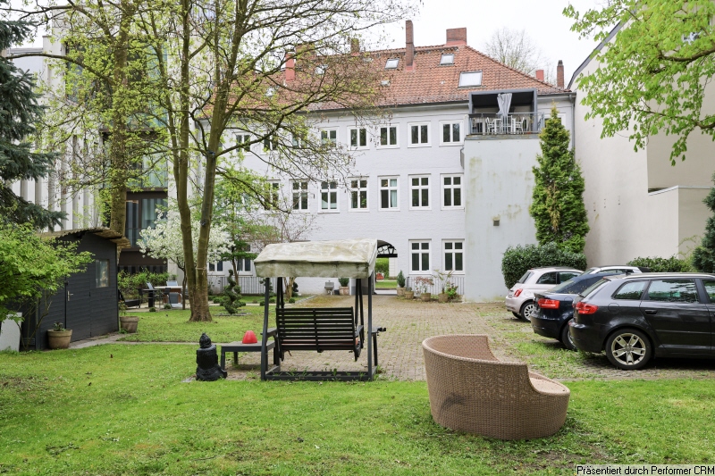 02 Objektansicht R�ckseite Etagenwohnung Hamburg