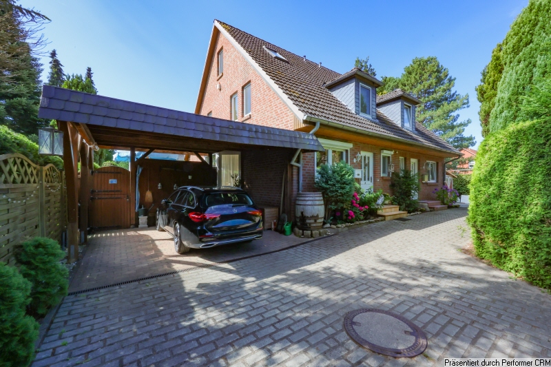 33 Zuwegung mit Nachbarhaus Doppelhaush�lfte Schenefeld