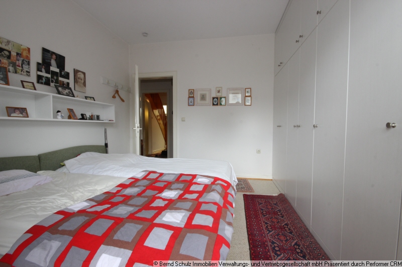 Schlafzimmer EG Einfamilienhaus Hamburg