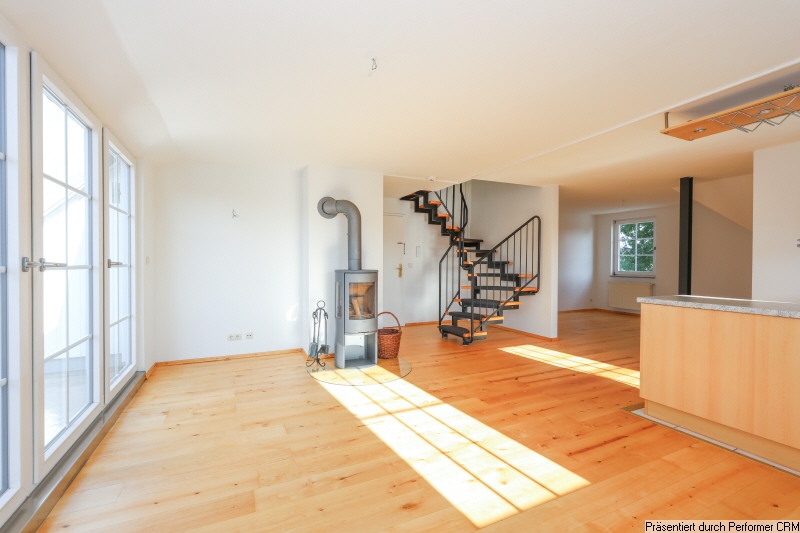 2 offener Wohnbereich Dachgeschosswohnung Schenefeld