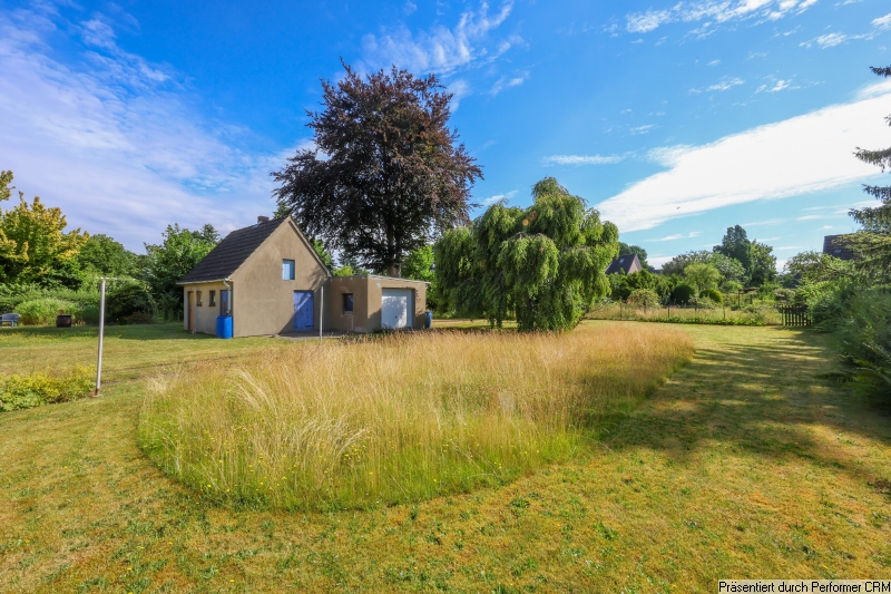 16 Garten mit Schuppen Doppelhaush�lfte Hamburg