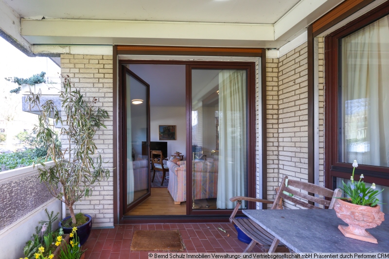 6 Balkon Erdgeschosswohnung Hamburg