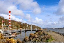 25 M�hlenberger Yachthafen Moderne Maisonettewohnung mit Elbblick
