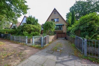 Hauptbild vermietetes Einfamilienhaus mit Bebauungsmöglichkeit in zweiter Reihe