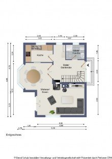27 Grundriss_Erdgeschoss modernes EFH mit Garage, Vollkeller und gepflegtem Grundst�ck